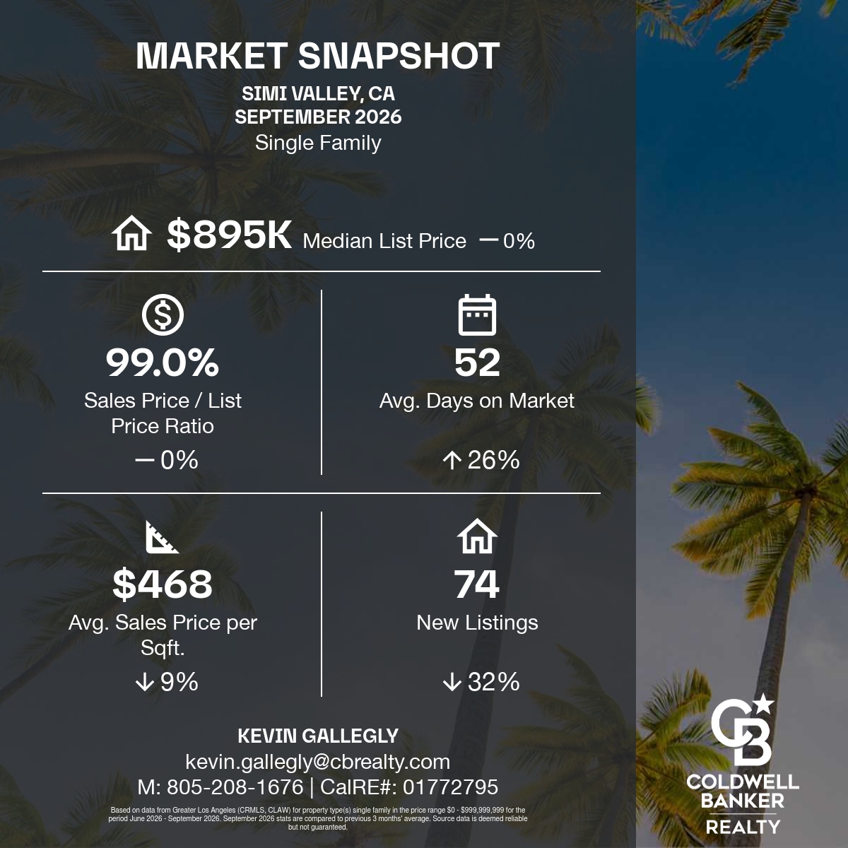 Simi Valley-June 2026 through September 2026-SFH
